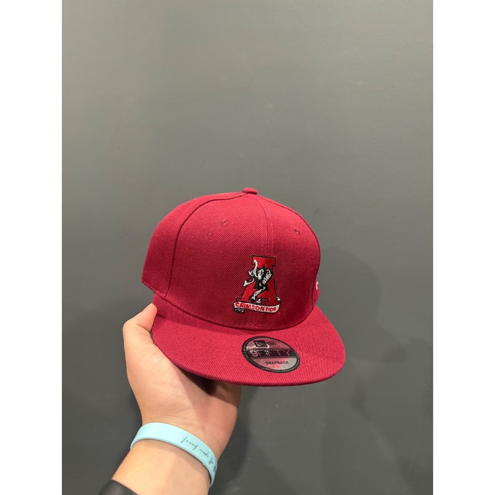 New Era 9FIFTY Alabama Crimson Tide Snapback Hat Red Mens Cap